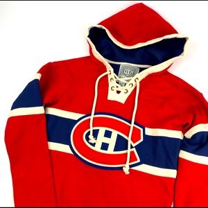 Old time Montréal Canadians Jersey hoodie S